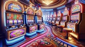 Filipino player spinning slots on a mobile phone